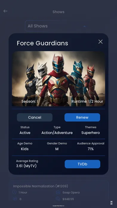 Скриншоты TV Wars: Primetime Simulator