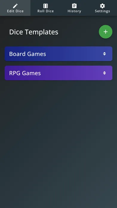 My Dice Roller سکرین شاٹس