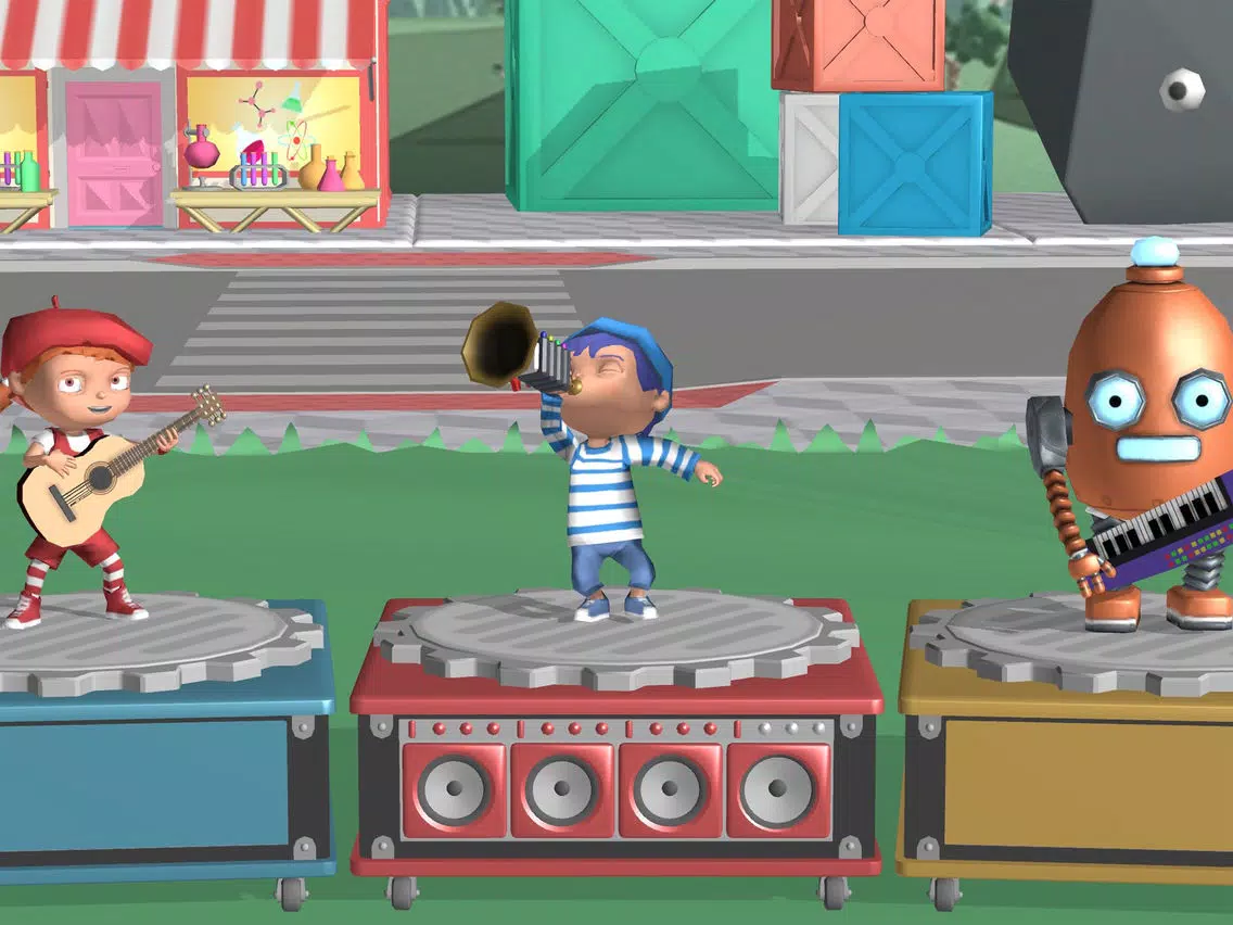 Messy Goes to Okido MusicMaker iPad  スクリーンショット