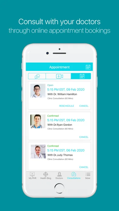 mHealth – Your Health in Cloud Screenshots