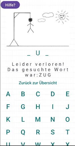Hangman Galgenraten Wortspiel Screenshots
