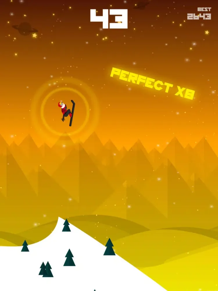Backflip mountain music game iPad  Screenshots