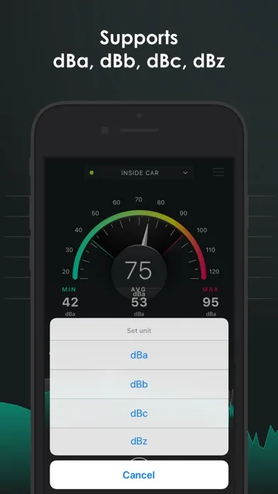 Decibel - sound level meter Screenshots