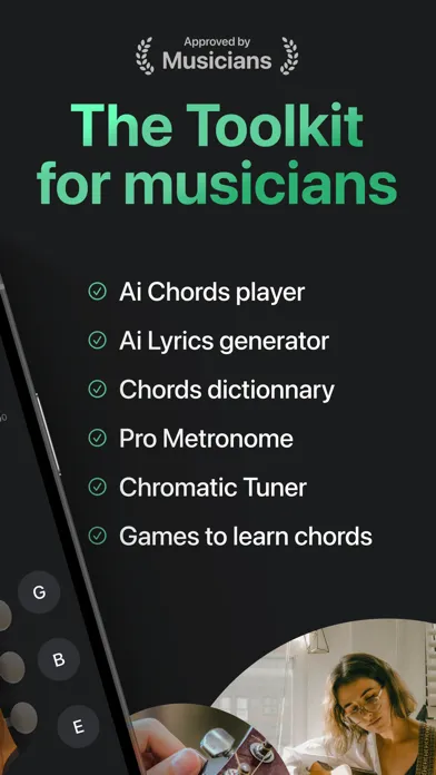 تصاویر Tuner Pro: Guitar Bass Ukulele