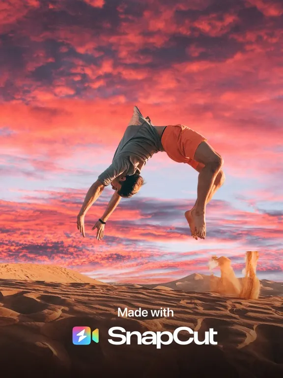 Tangkapan layar SnapCut: AI Video Editor Maker iPad 