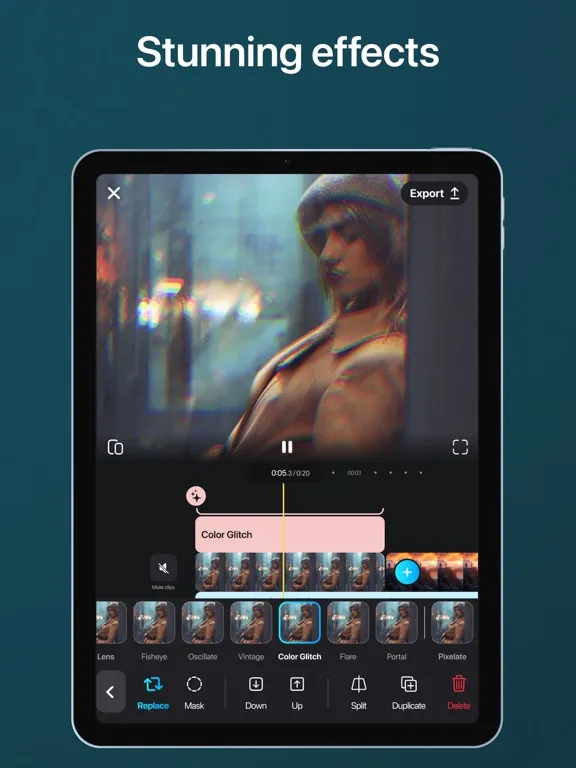 Tangkapan layar SnapCut: AI Video Editor Maker iPad 