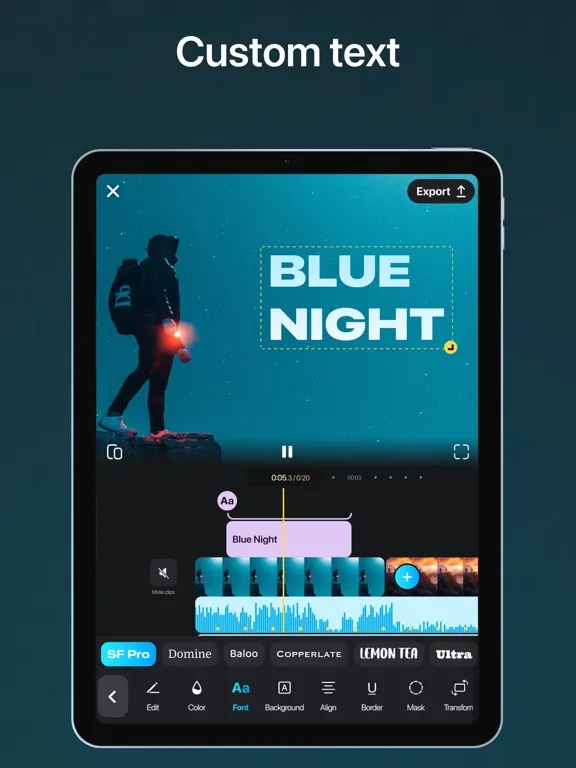 Tangkapan layar SnapCut: AI Video Editor Maker iPad 