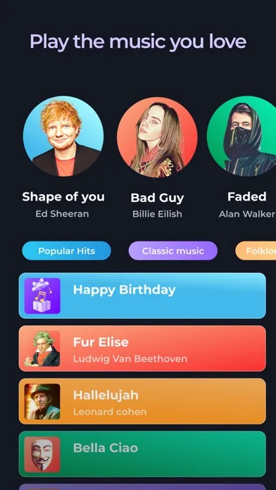 Piano - Keyboard Lesson & Game Screenshots