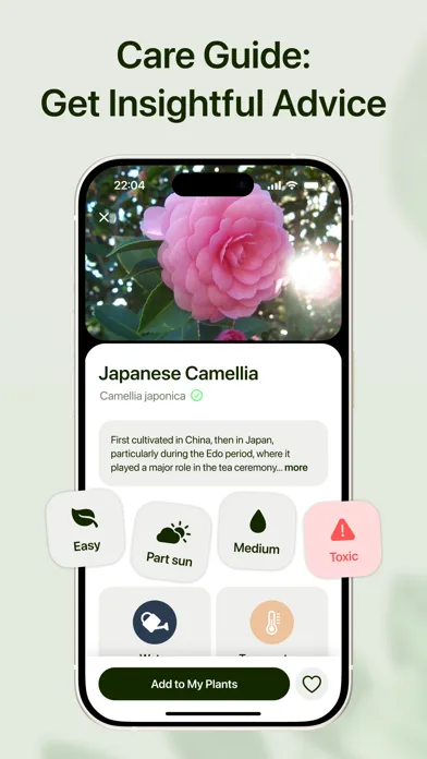 Capturas de pantalla de Plant AI - Identify & Care