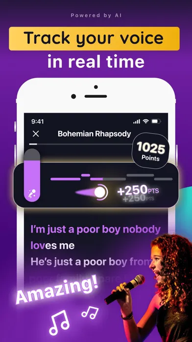 Zrzuty ekranu Yousing AI Karaoke Songs