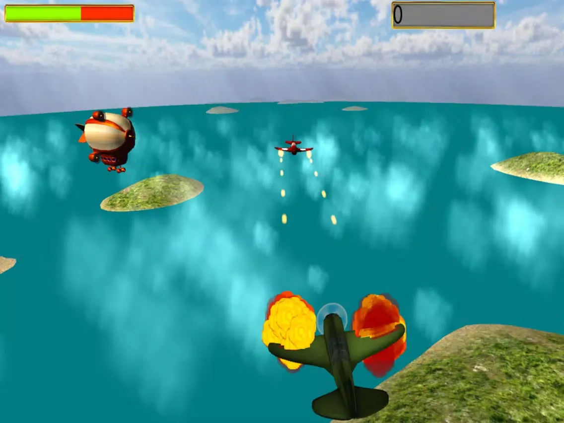 تصاویر Go War Planes 3D! iPad 