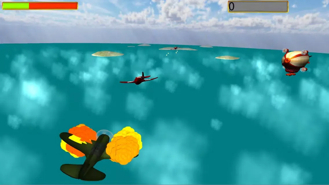 تصاویر Go War Planes 3D!