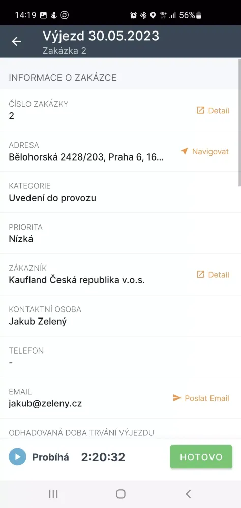 Zrzuty ekranu mWork365