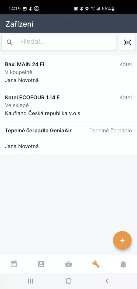 Zrzuty ekranu mWork365