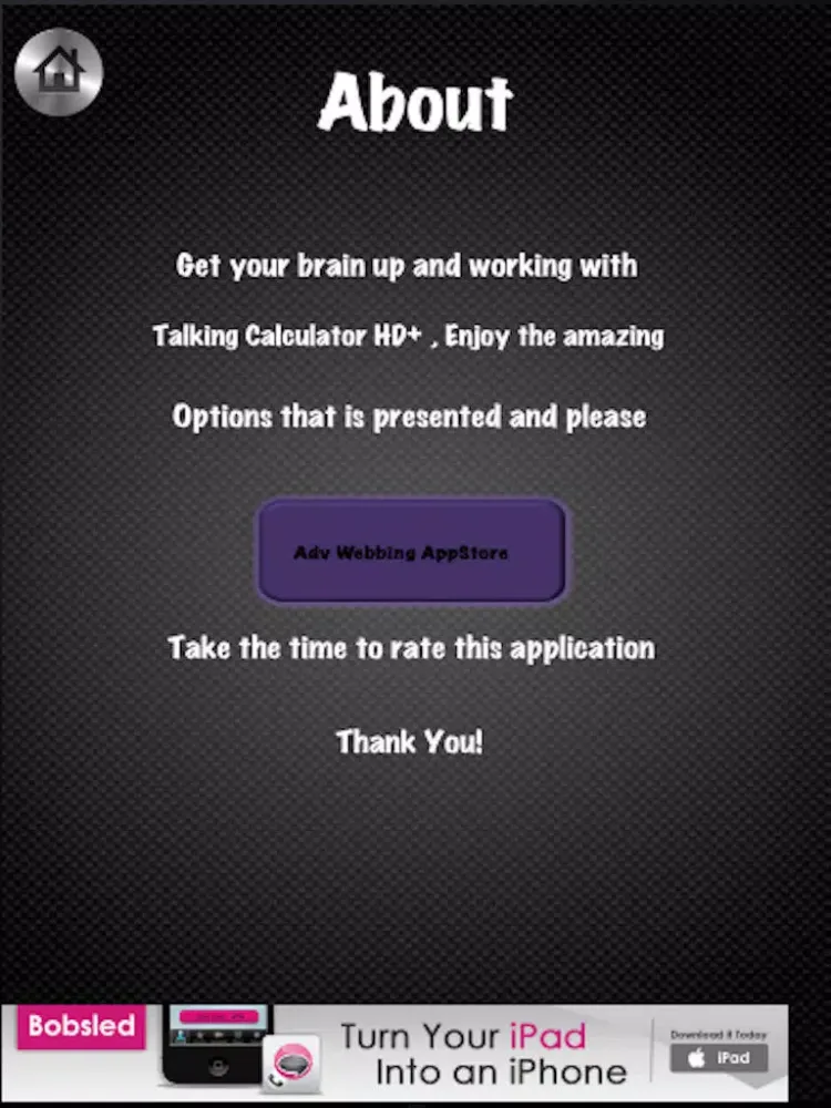 Screenshot di Talking calculator HD+ iPad 