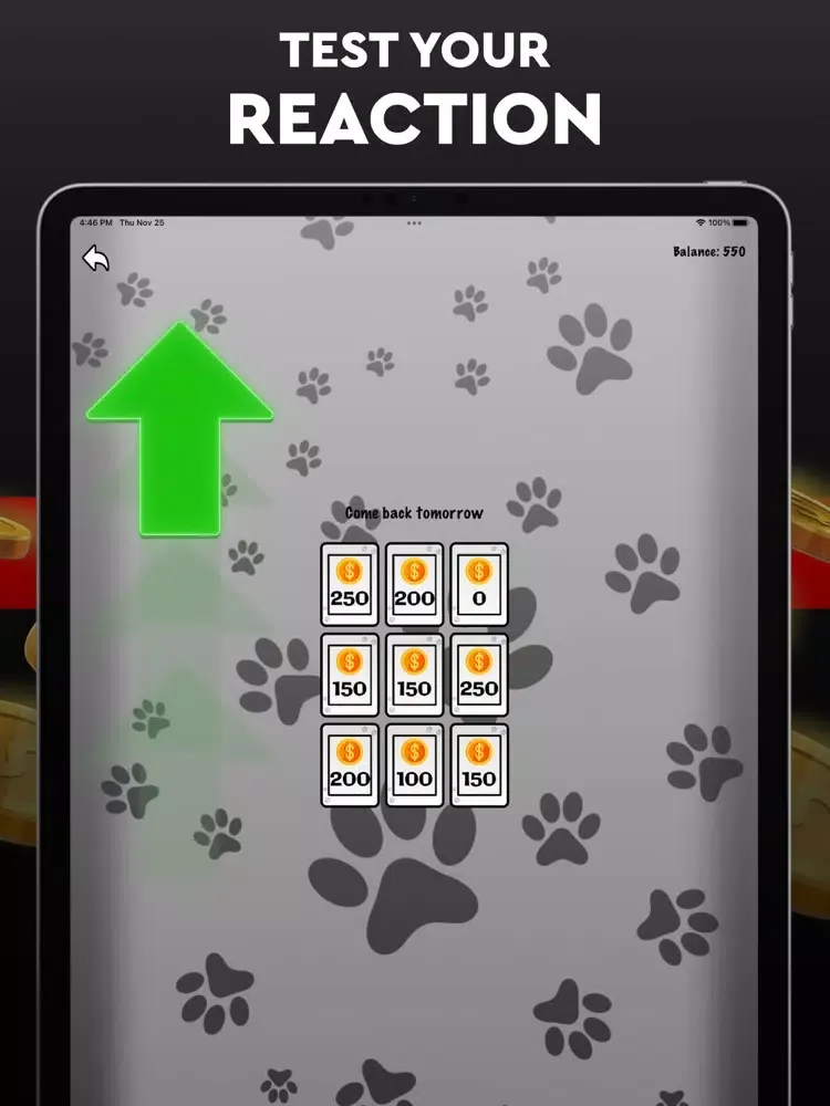 Tangkapan layar Boo-dog iPad 