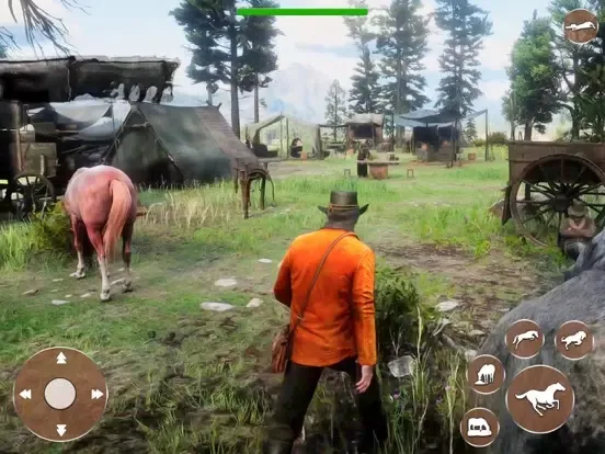 Capturas de pantalla de Wild Life Horse Simulator Game iPad 