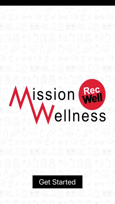 Capturas de tela do Mission Wellness with RecWell