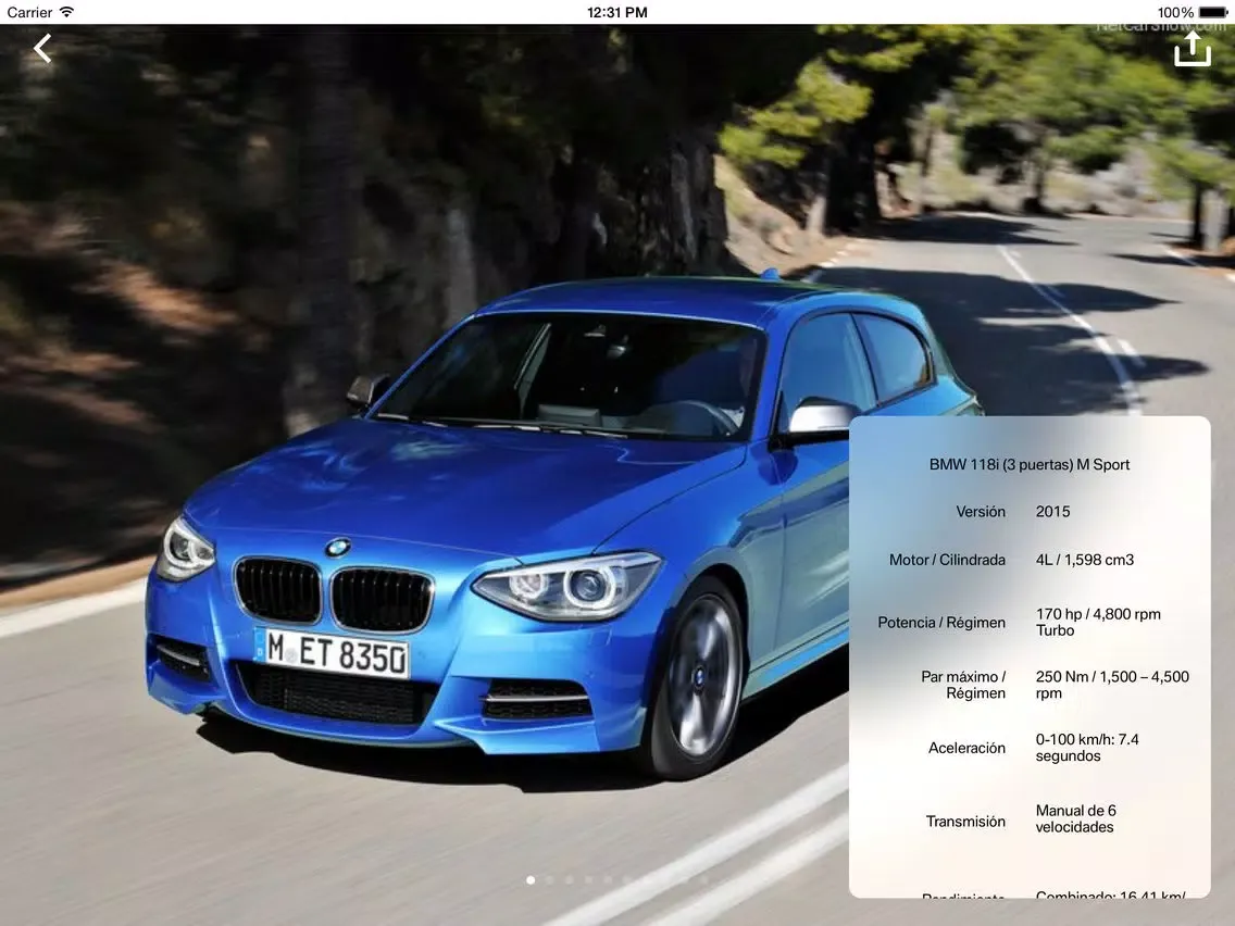 BMW Insurgentes iPad  স্ক্রিনশট