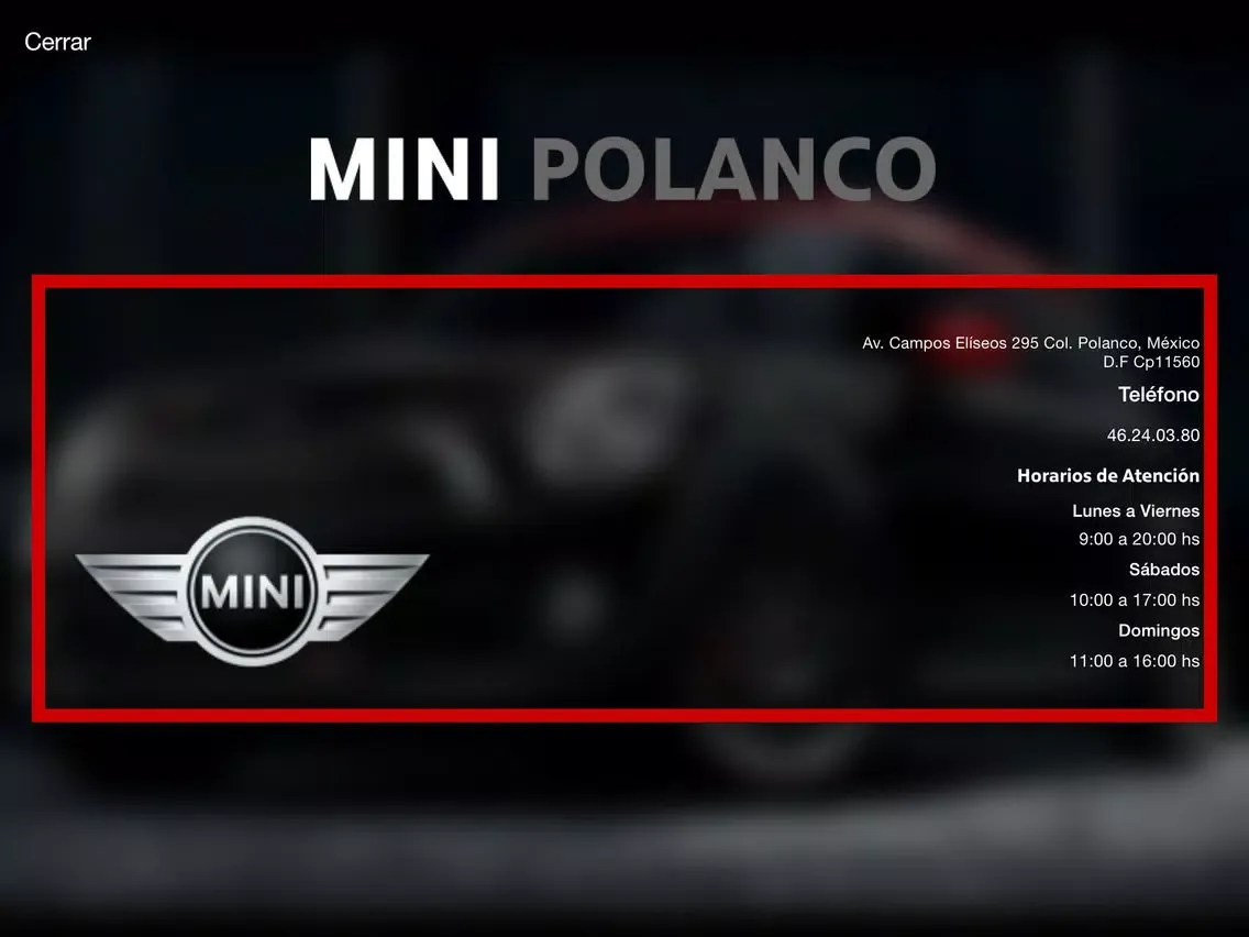 صور MINI Polanco iPad 