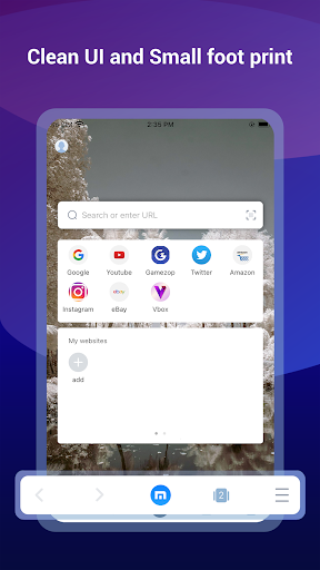 Maxthon browser Screenshots1