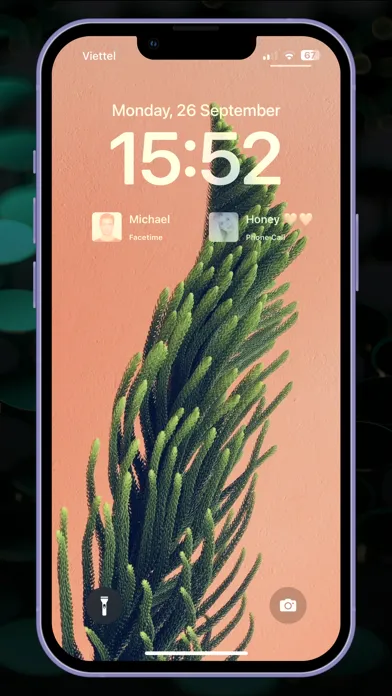 تصاویر Contact Lockscreen Widget Pro
