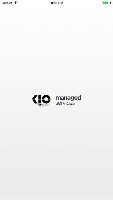Capturas de tela do KIO Managed Services