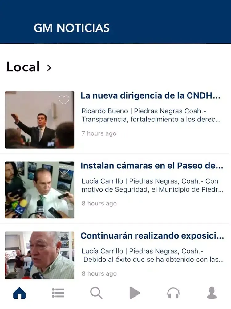 Screenshot di GMN iPad 