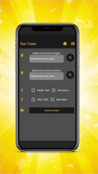 Taxi Ticket应用截图