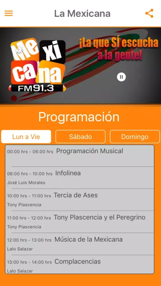 Radio Universal Ags Screenshots