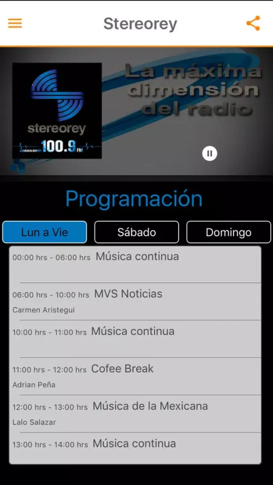 Radio Universal Ags Screenshots