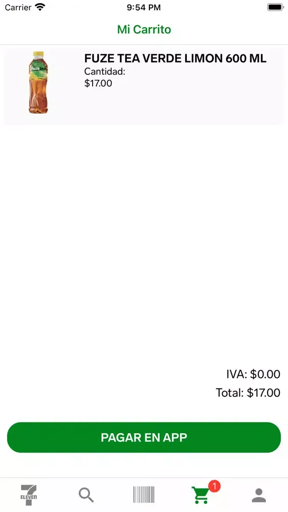 7Eleven Scan Pay Go应用截图