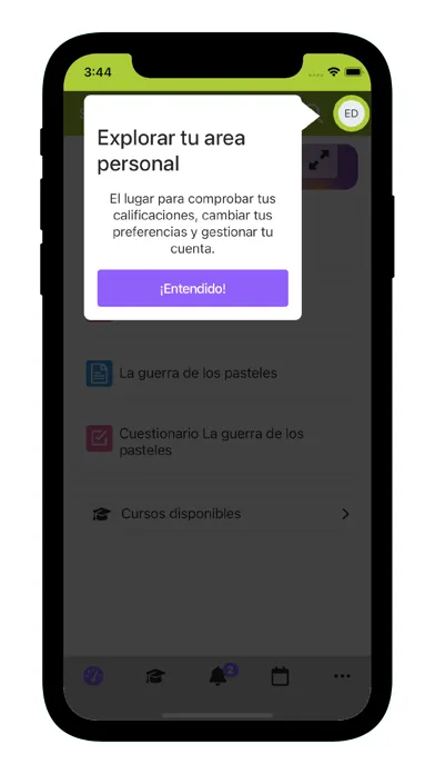 Captures d'écran de SILEOAPP