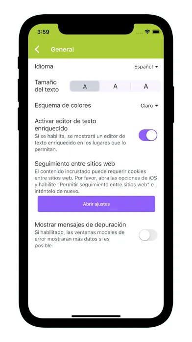 Captures d'écran de SILEOAPP