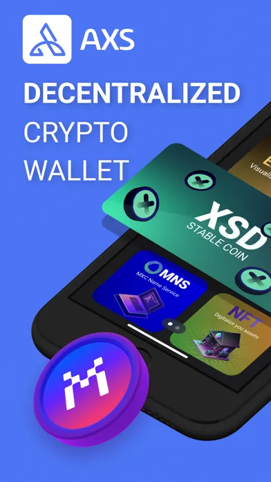 AXS - Decentralized Wallet 스크린샷