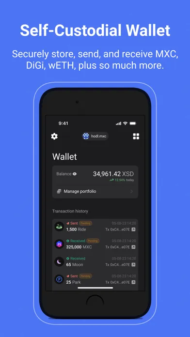AXS - Decentralized Wallet 스크린샷