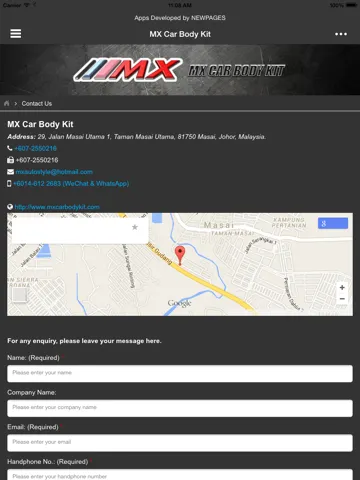 MX Car Body Kit iPad  スクリーンショット