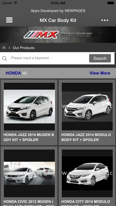 MX Car Body Kit スクリーンショット