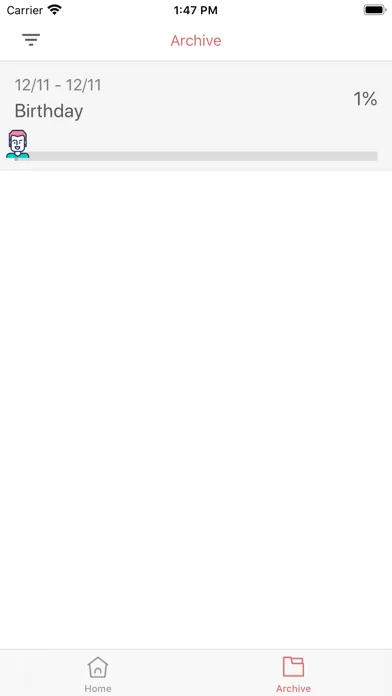 ToDo: Ur Countdown Remind স্ক্রিনশট
