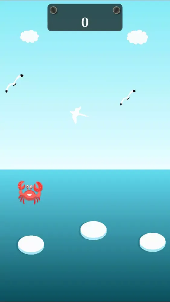 Captures d'écran de CrabJump