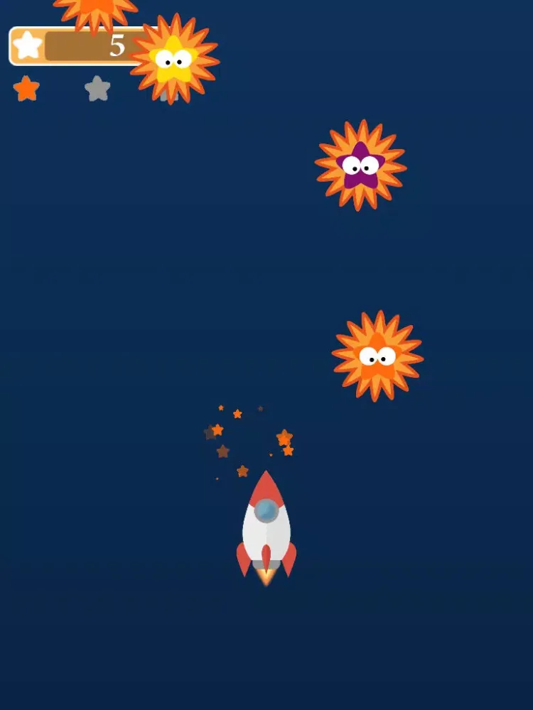 ภาพหน้าจอของ RocketStar iPad 