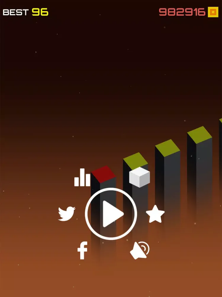 ภาพหน้าจอของ Sky Color Jump iPad 