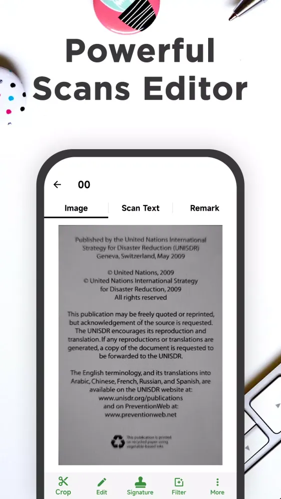 Tangkapan layar Easy Scanner