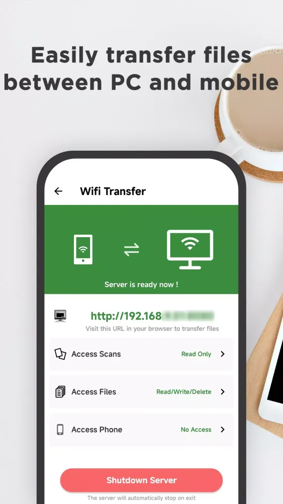 Tangkapan layar Easy Scanner