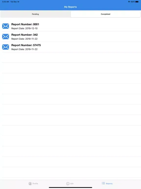 My COSHH iPad  स्क्रीनशॉट