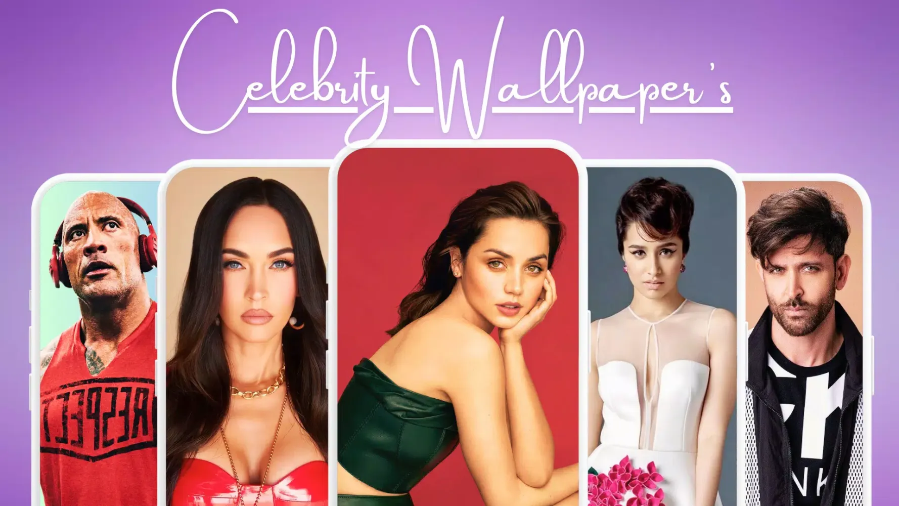 ภาพหน้าจอของ 50,000+ Celebrity Wallpaper 4K