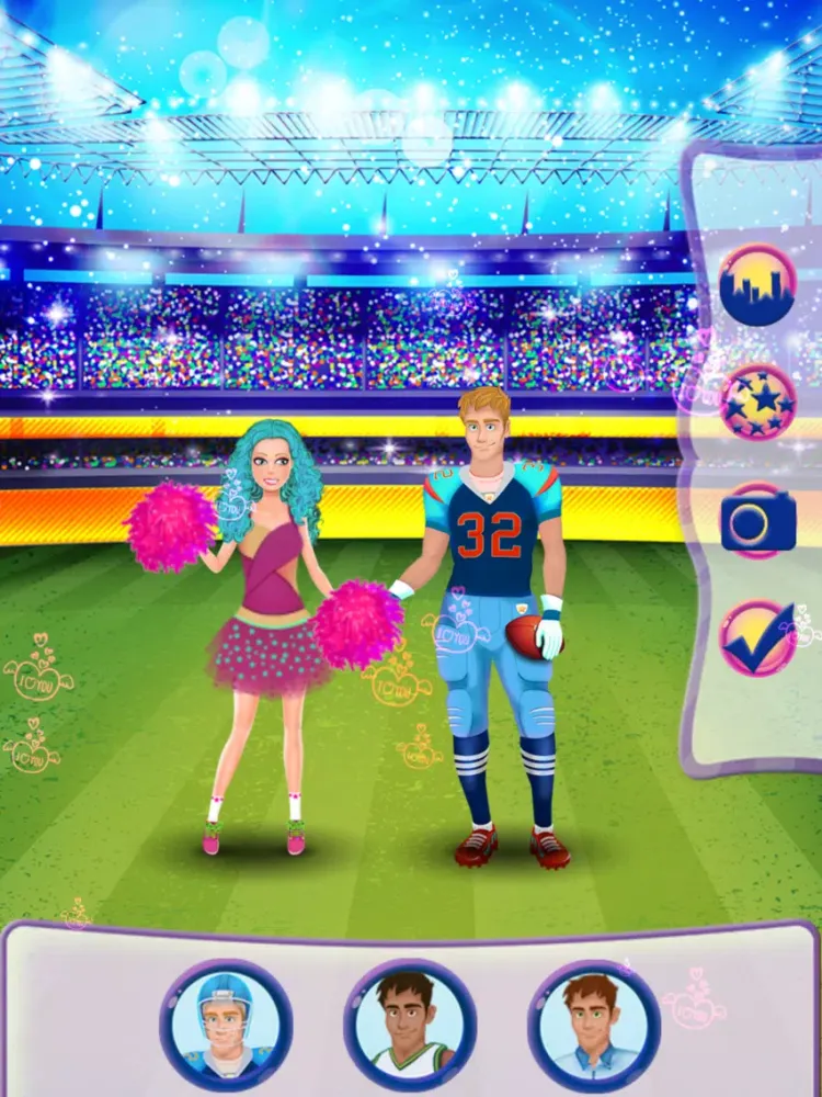 Screenshot di My Cheerleader Prom Choice iPad 