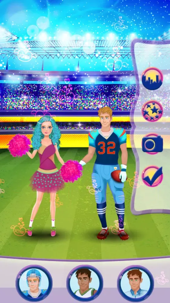 Screenshot di My Cheerleader Prom Choice