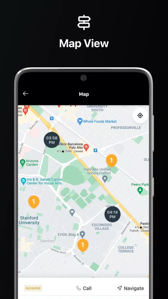 Скриншоты My Driver App