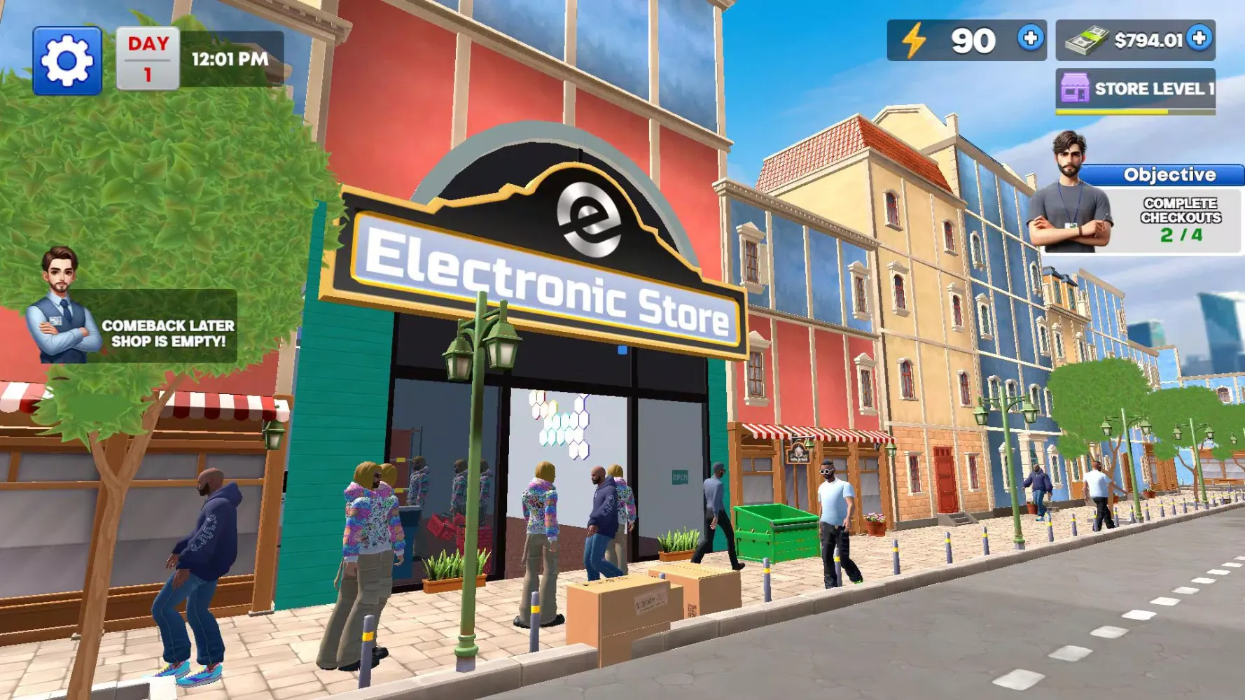 Electronic Gadget Store Sim 3D Screenshots